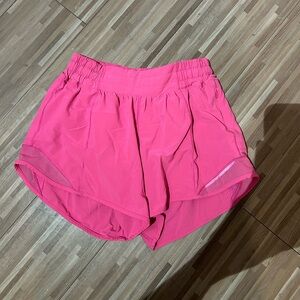 Hot pink lulu shorts size 4